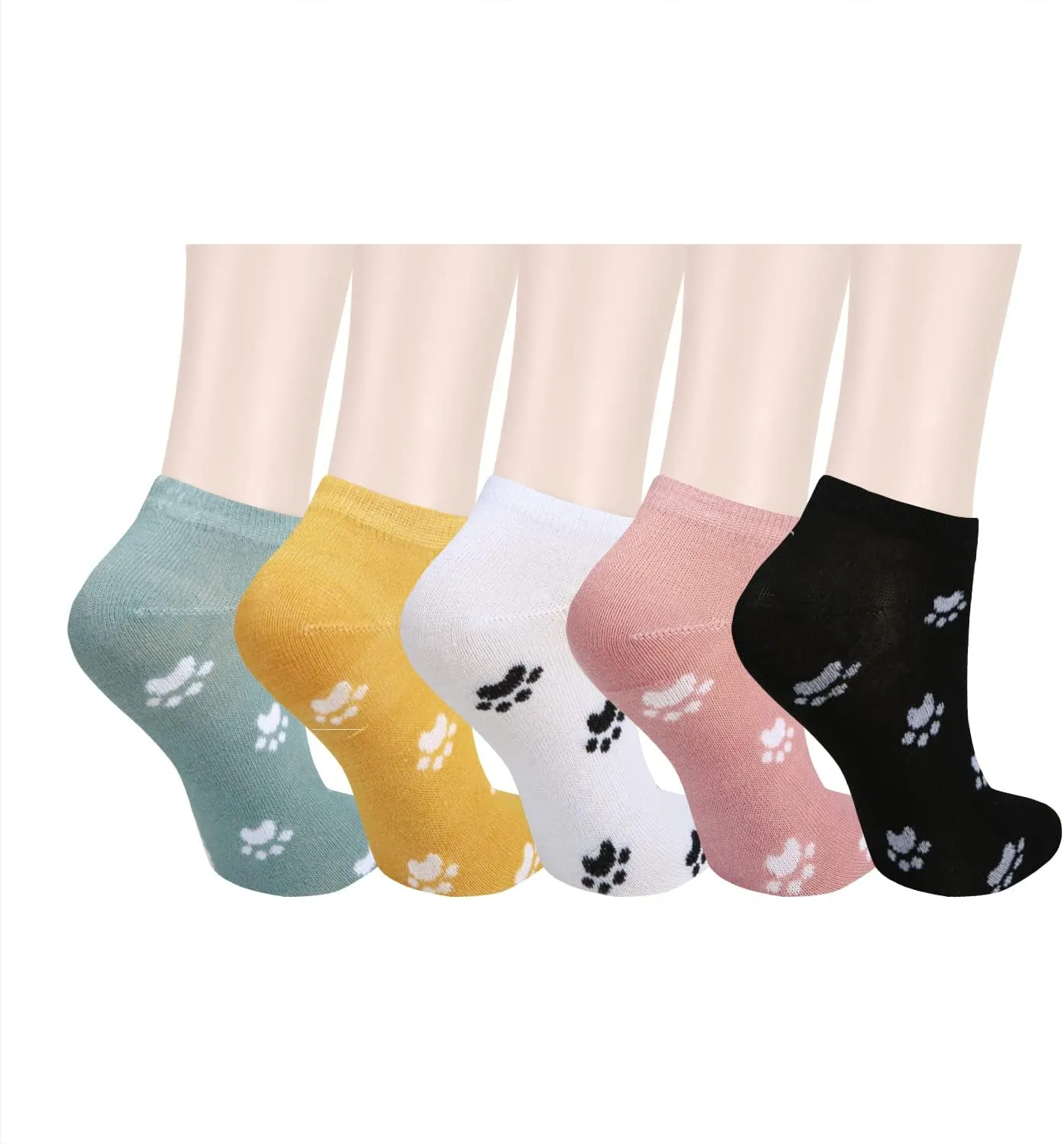 Benefeet Sox Cute Ankle Socks for Women Girls Novelty Patterned Low Cut Cotton Casual Socks Fun Colorful Summer Short Socks