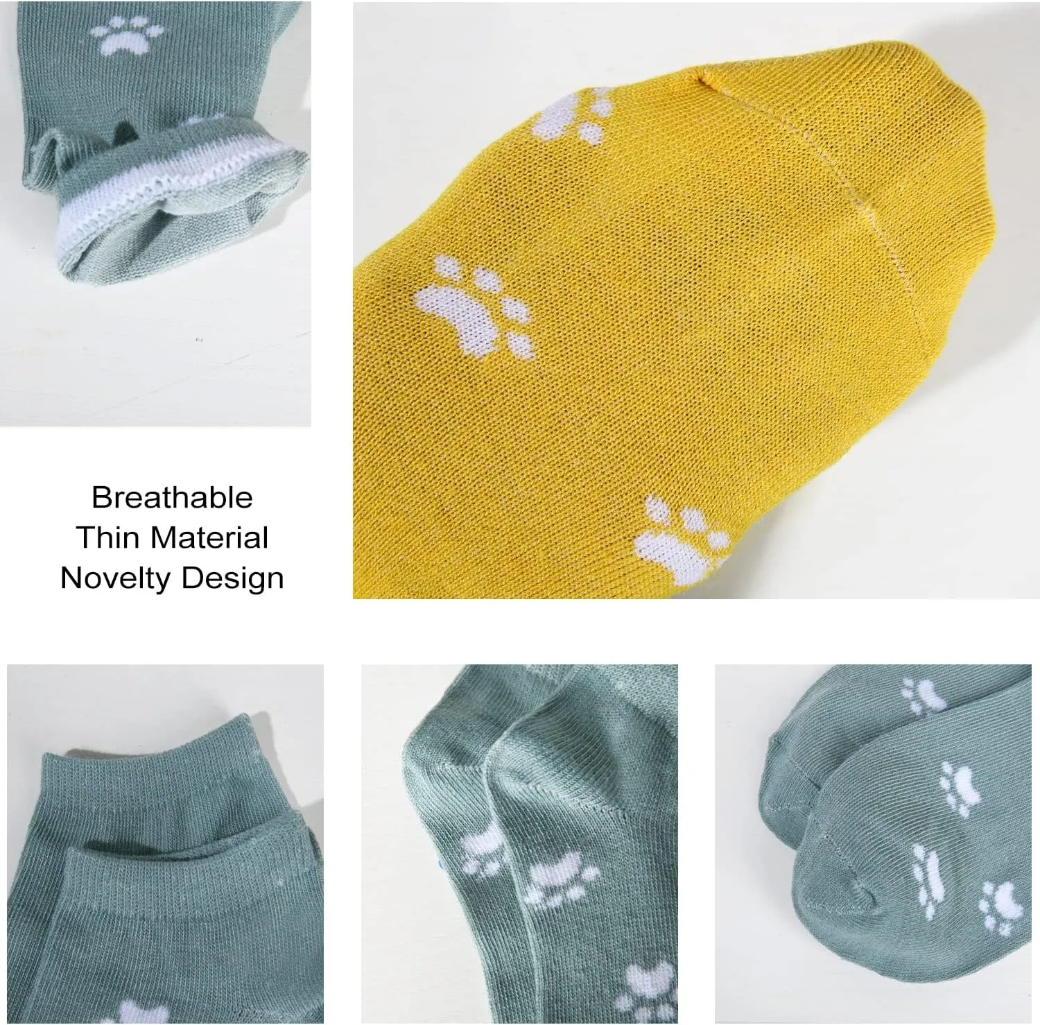 Benefeet Sox Cute Ankle Socks for Women Girls Novelty Patterned Low Cut Cotton Casual Socks Fun Colorful Summer Short Socks