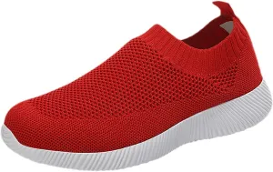 Casual Sneakers for Women Shoes for Women Memory Foam Go Walk Slip on Tennis Shoes Casual Lightweight Tennis Shoes
