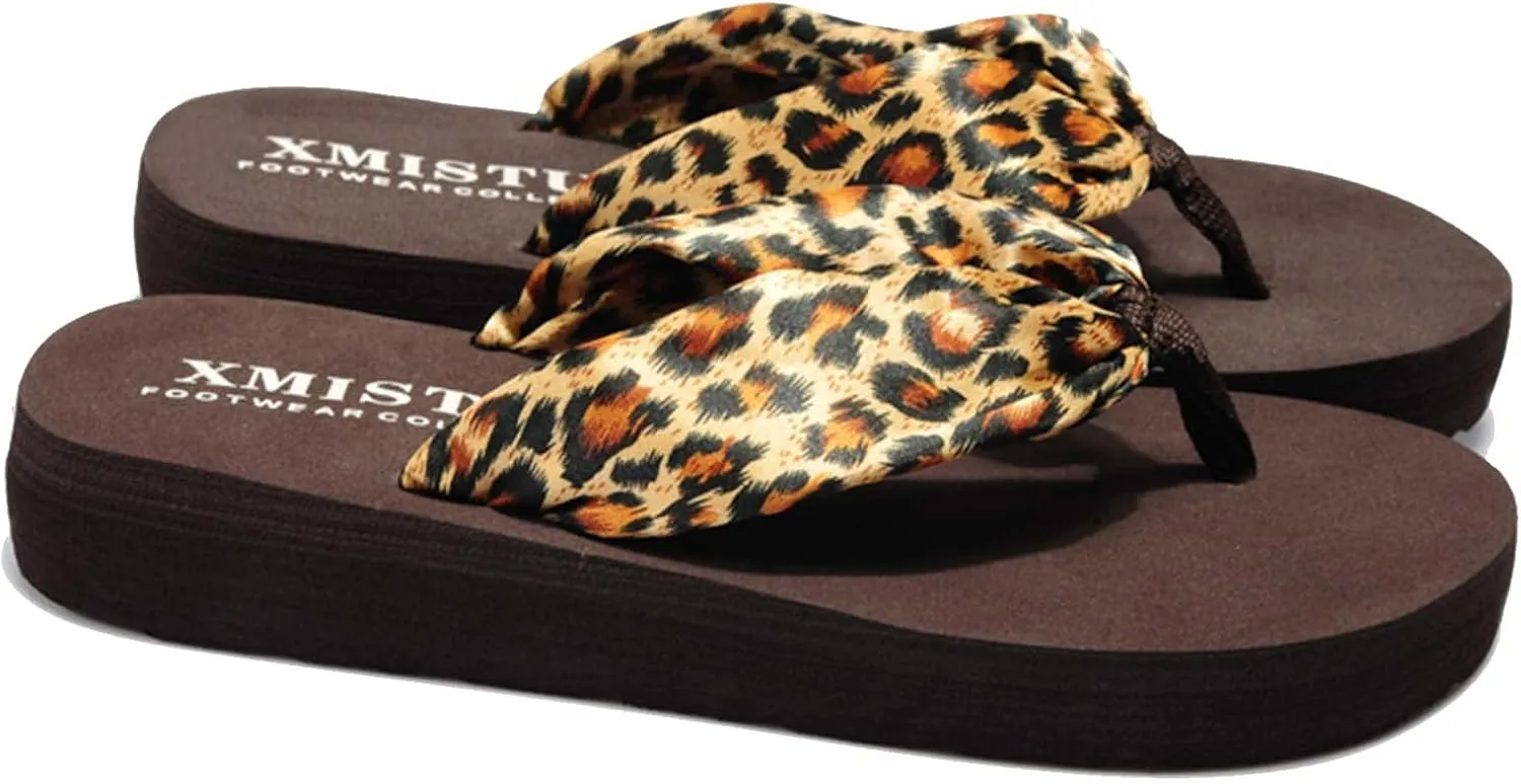 Eliogn Woman's Wedge Flip Flops Girls Summer Casual Thong Platform Sandals