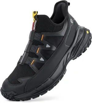 FitVille Extra Wide Sneakers for Men Slip-on Shoes for Men, Soft Comfortable Mens Wide Running Shoe, Slip Resistant Hiking Walking Shoes with Arch Support & Wide Toe Box