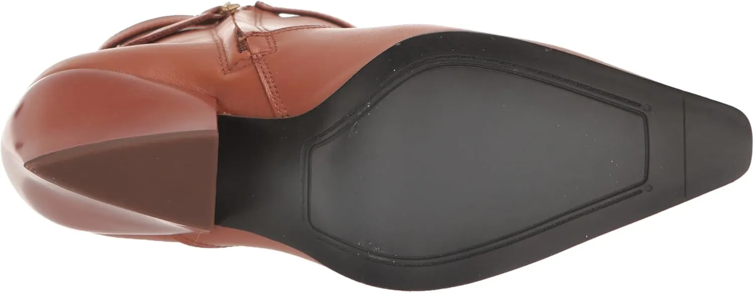 Franco Sarto Women's Western-Inspired Ankle Boots with a Sleek Design