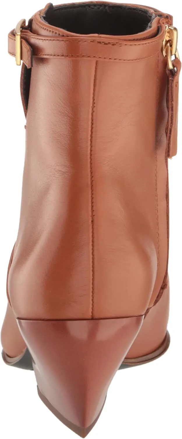 Franco Sarto Women's Western-Inspired Ankle Boots with a Sleek Design