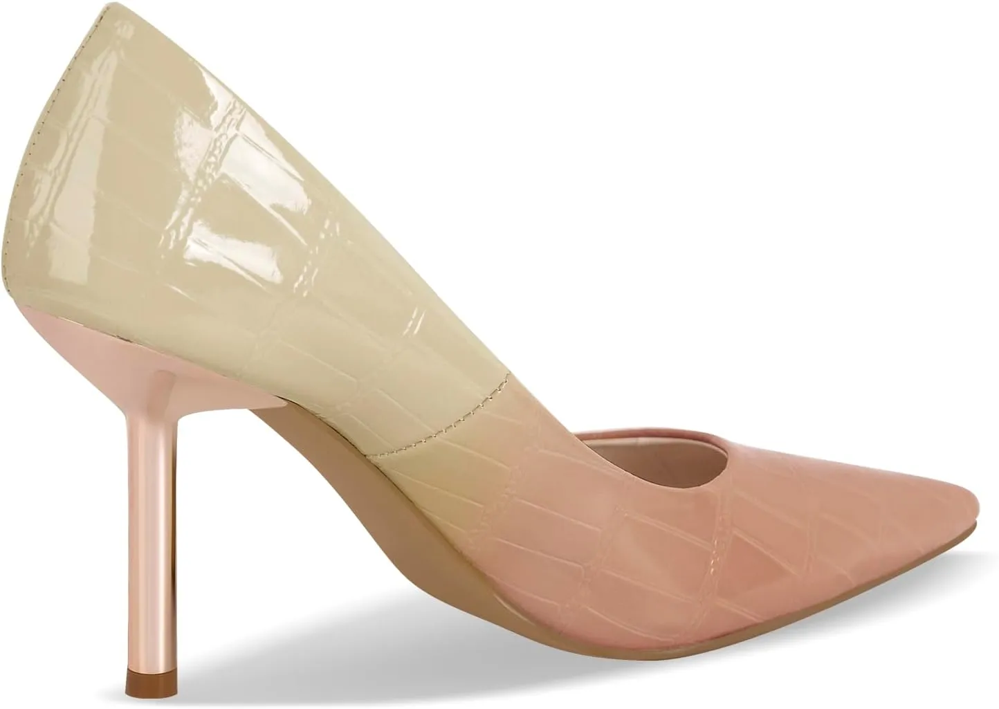 Gradient Color Pointed Toe High Heels Pumps