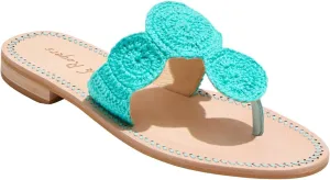Jack Rogers Women's Jacks Crochet Sandals Flat