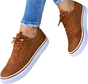 Lausiuoe Sneakers For Women Slip On Memory Foam Fashion Canvas Loafers Casual Lightweight Comfort Flat Walking Shoes