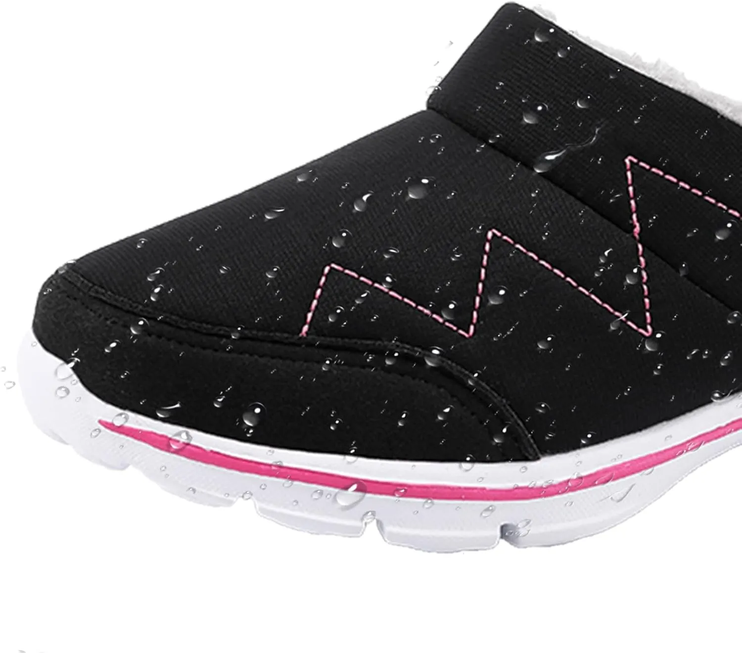 Lightweight Velvet Warmth Shoes for Women Comfort Breathable Arch Support Non Slip Shoes Slip on Walking Shoes