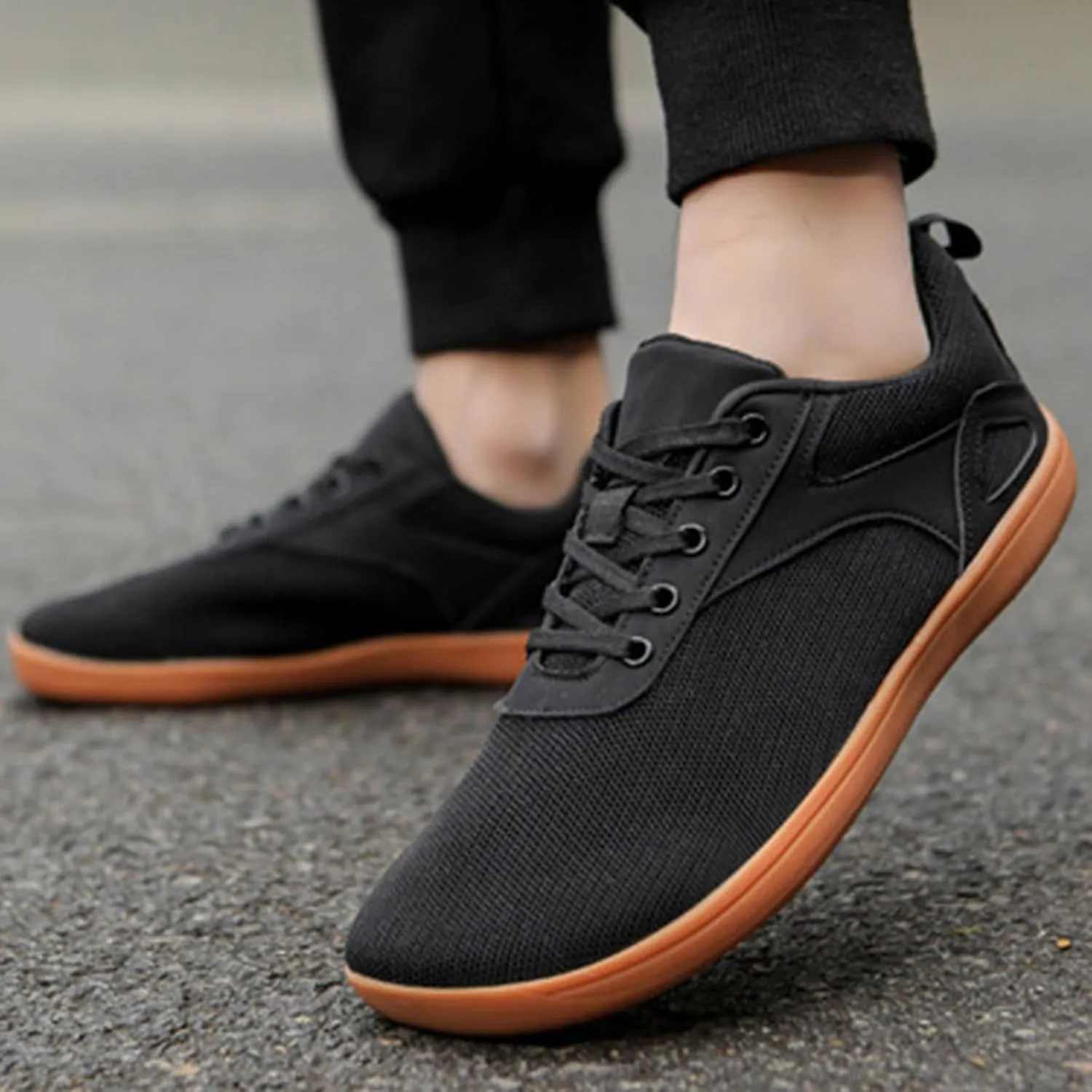 Men's Orthopedic Comfortable Slip-On Shoes Casual Sneaker Mesh Breathable Walking Shoe Memory Foam Hiking Shoes