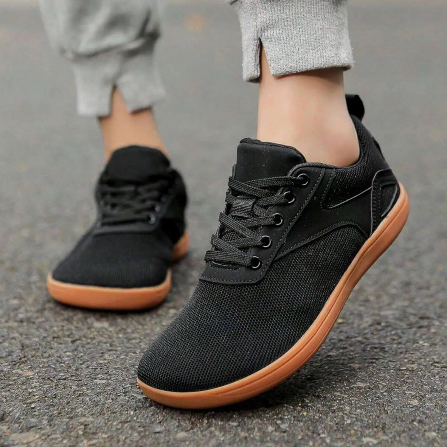 Men's Orthopedic Comfortable Slip-On Shoes Casual Sneaker Mesh Breathable Walking Shoe Memory Foam Hiking Shoes
