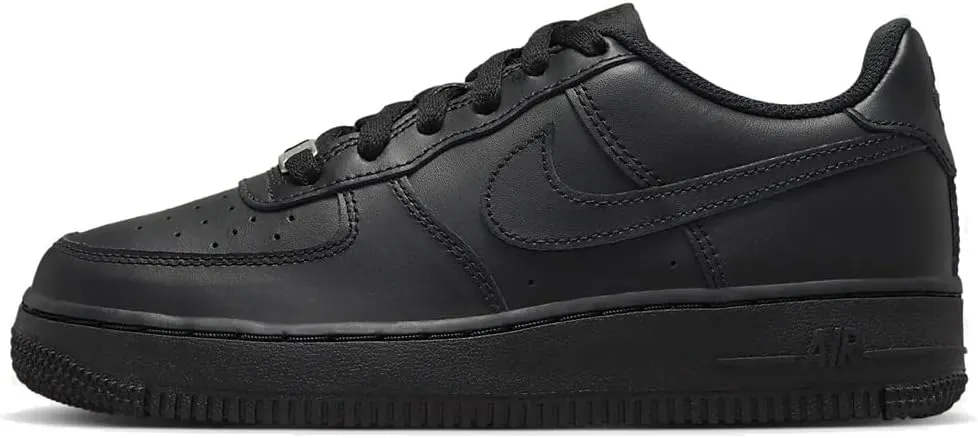 Nike Air Force 1 LE Big Kids' Shoes - Black, Size 2