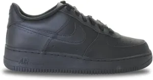 Nike Big Kids Air Force 1 Low Black Size 7Y