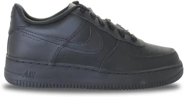 Nike Big Kids Air Force 1 Low Black Size 7Y