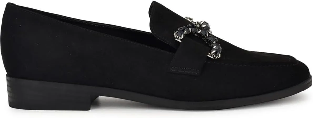 Nine West Womens WNL1LPA2 Embellished Loafers