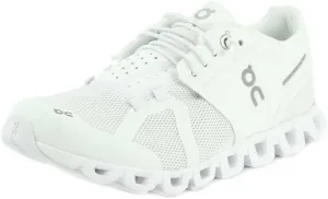 On Running Womens Cloud Textile Synthetic Trainers (6.5, All White)