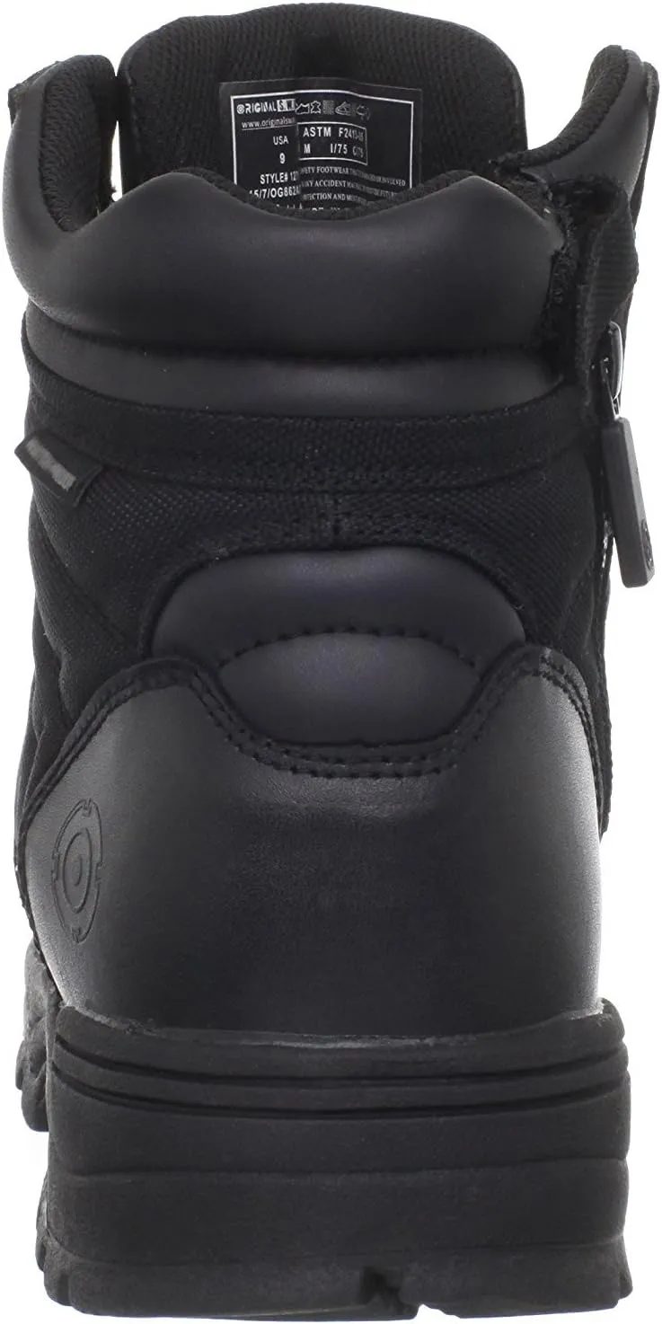 Original S.W.A.T. mens Classic 6" Side Zip Waterproof Safety Toe