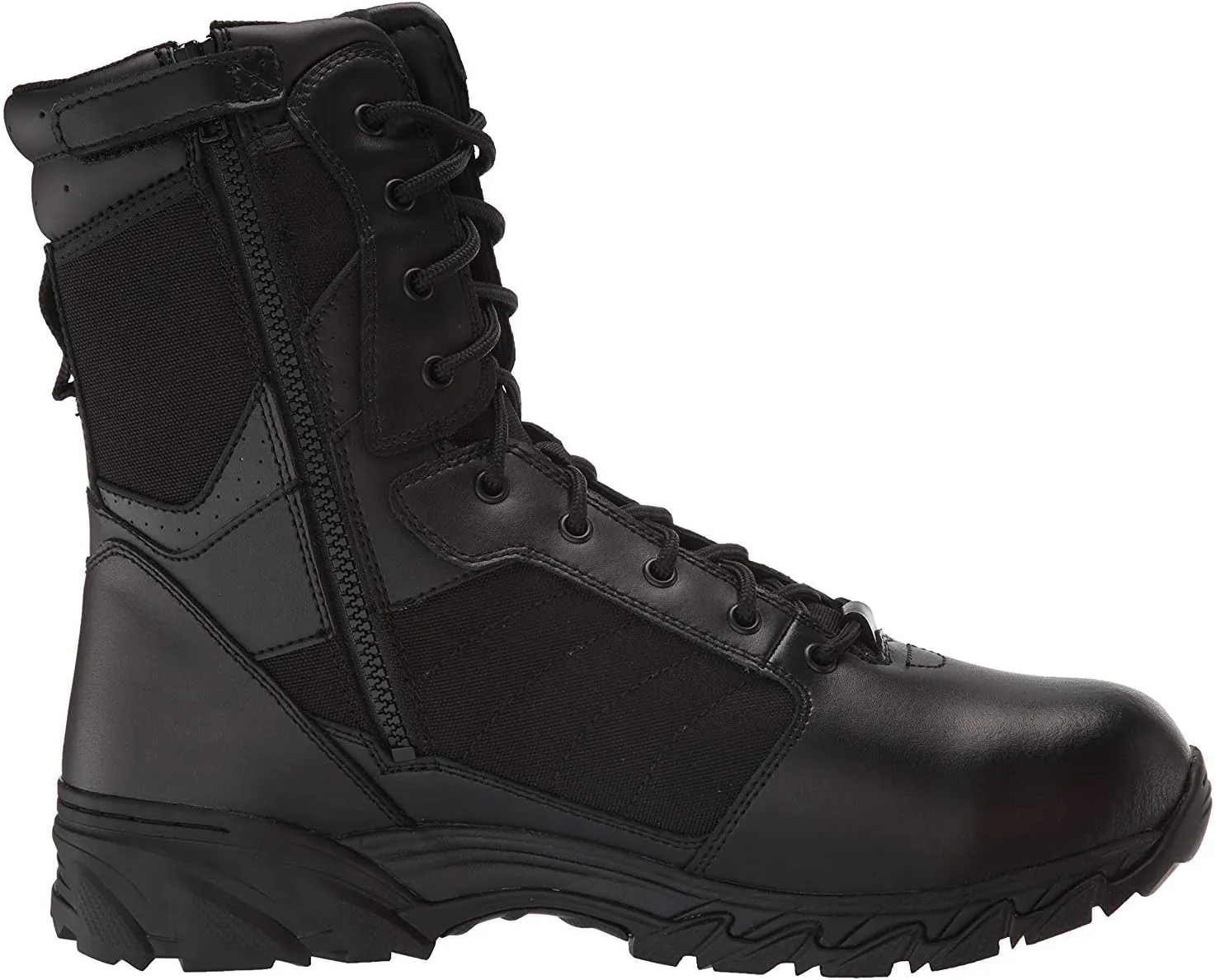Smith & Wesson Men's Footwear Breach 2.0 8" Side Zip Military and Tactical Boot