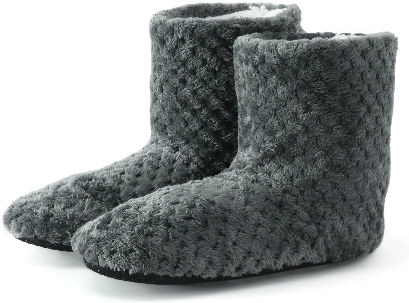 Snow Boots for Women Mid-Calf Lace up Outdoor Winter Shoes Comfort Walking Outdoor Shoes Fleece Lining Warm Booties