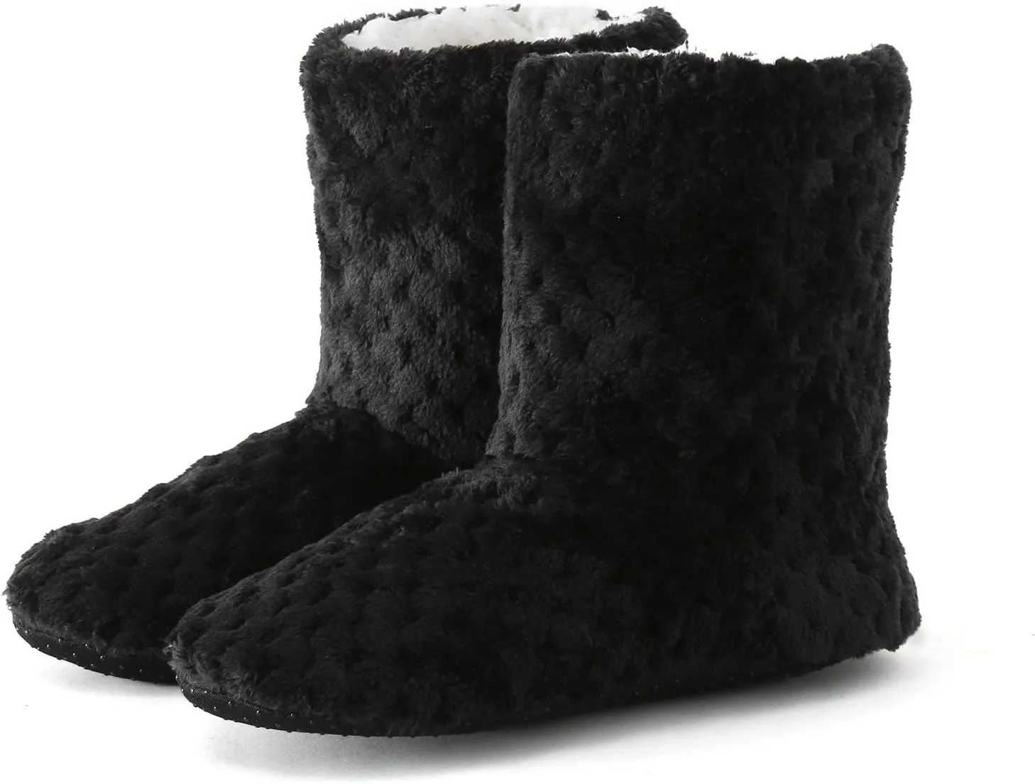 Snow Boots for Women Mid-Calf Lace up Outdoor Winter Shoes Comfort Walking Outdoor Shoes Fleece Lining Warm Booties