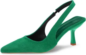 Square Toe Heel Slip-on Ankle Strap Sandals Party Clear Classic Shoes 1.2 Inches Heels Tan Sandals for Women Elastic