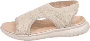 Summer Sandals for Women 2025 Platform Wedge High Heels Comfortable Arch Support Orthotic Dress Hook Loop Slingback Beach Outdoor