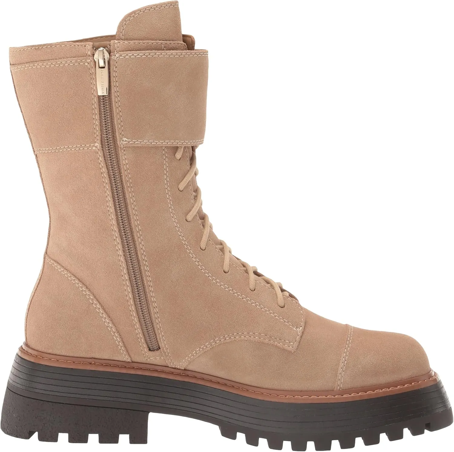 Vince Camuto Women's Footwear Monchia Double Buckle Combat Boot