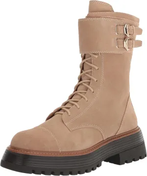 Vince Camuto Women's Footwear Monchia Double Buckle Combat Boot