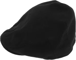 Vintage Newsboy Cap for Men Classic Flat Cap Breathable Driving Hat Timeless British Elegance for Outdoor Activities Hunting Everyday Use Comfortable Fit Black