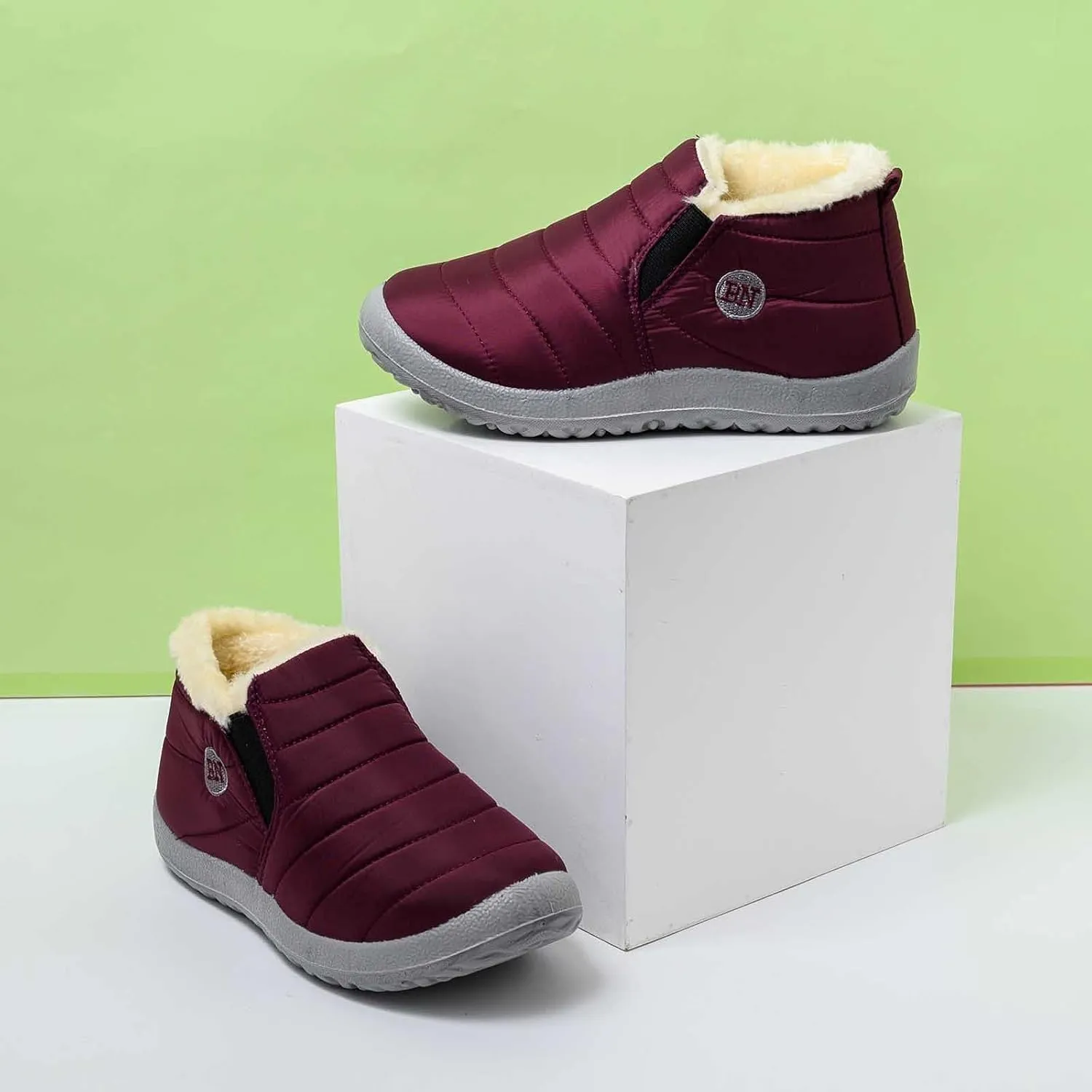 Winter Warm Water- Velvet Short- Snow Boots Women Flat Women's Boots Cute Winter Boots for Women Size 6