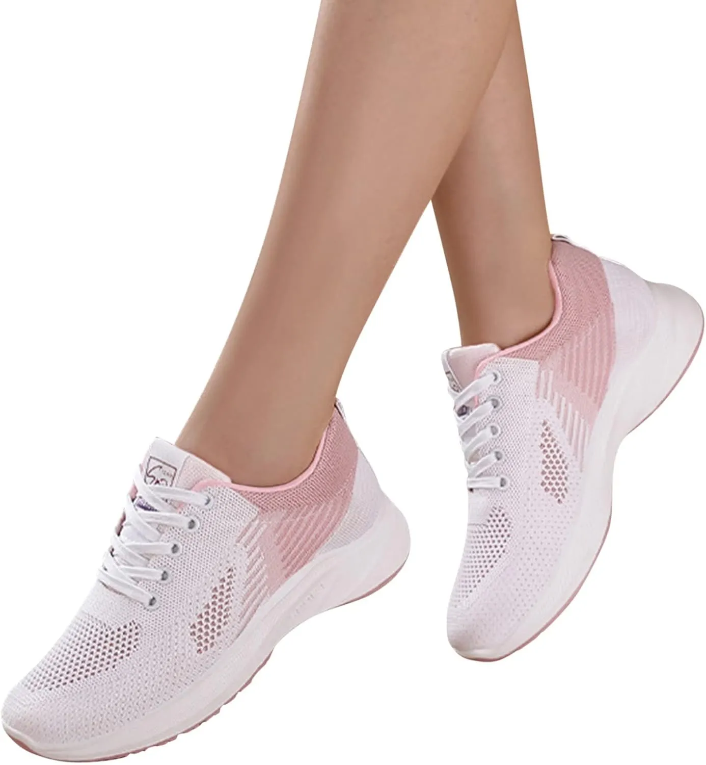 Women Slip on Shoes Ladies Casual Breathable Lightweight Sneakers Memory Foam Wide Toe Box Comfortable Gym Sneakers