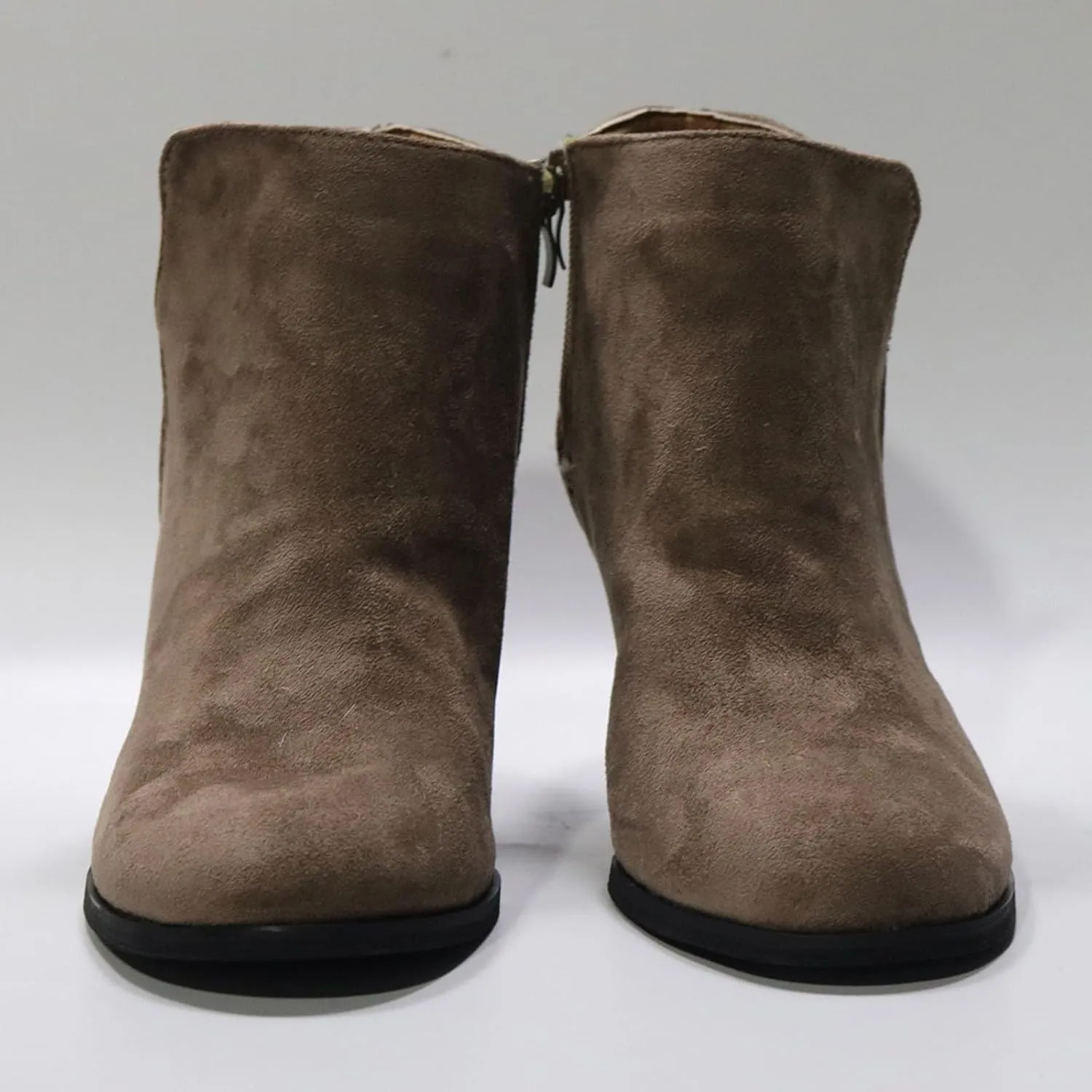 Womens Ankle Boots,Ankle Boots for Women Platform Wedge Heel Pointed Toe Side Zipper Boots Casual Dressy Shoes