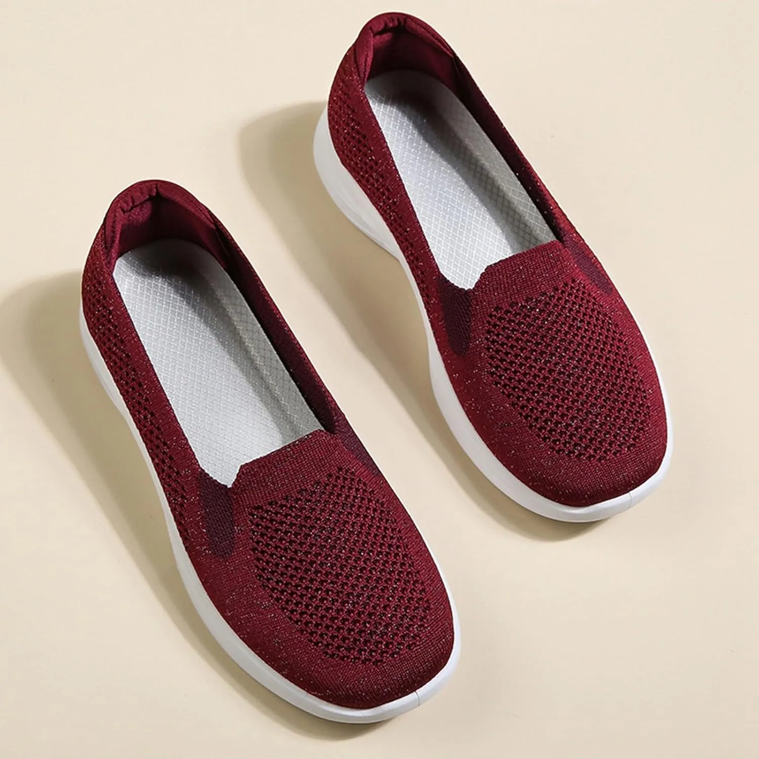 Womens Casual Shoes with Comfortable Design Stylish Thong Sandals Daily Wear Ideal Spring Girls Side Zip Athletic