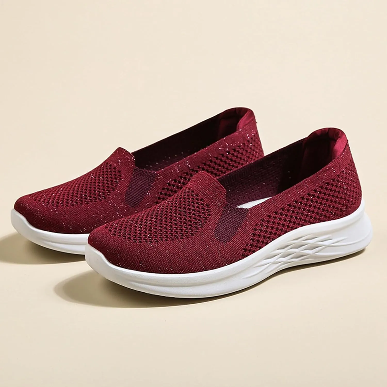 Womens Casual Shoes with Comfortable Design Stylish Thong Sandals Daily Wear Ideal Spring Girls Side Zip Athletic