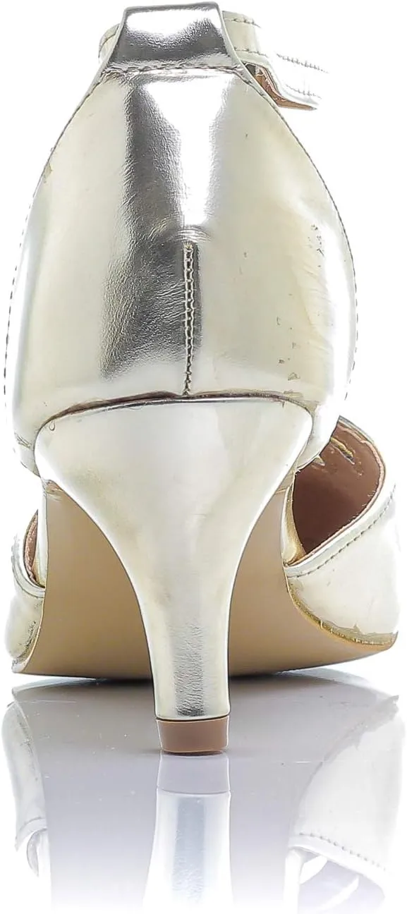 Women's Jamie-01 Vintage Round Toe T-Strap Mary Jane Costume Dress High Heel Swing Shoe with Sexy 3" Heel for Every Flapper