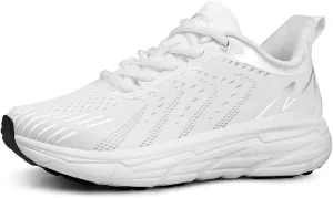 Womens Running Sneakers Tennis Walking Shoes Slip On Lightweight Comfortable Athletic Non Slip Training Workout Sport Gym Shoes