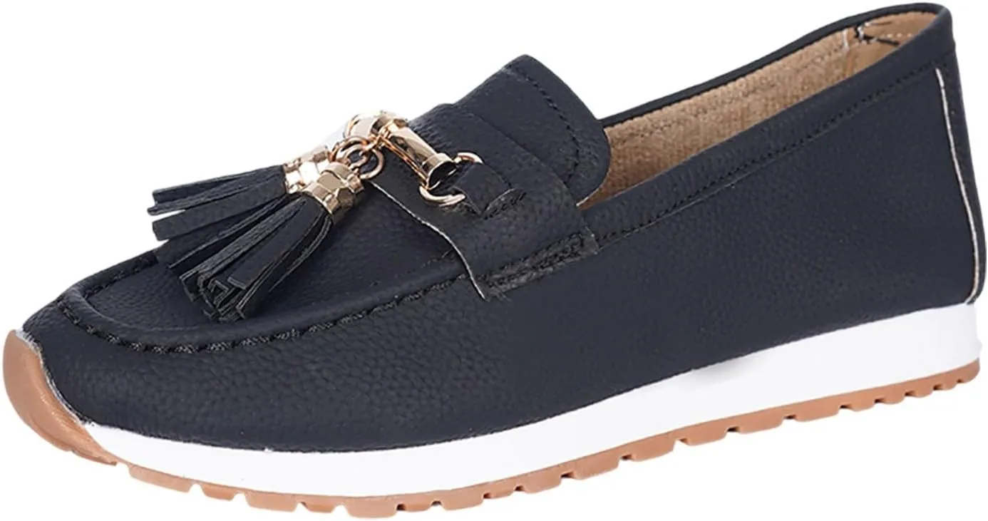Women's Shoes for Everyday Wear Stylish Closed Toe Design with Fringe Perfect for Relaxed Outfits Casual Sneaker