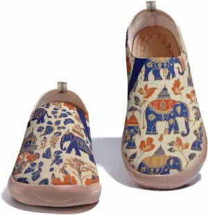 Women's Sneakers Casual Travel Walking Loafers Lightweight Knitted Slip On Shoes