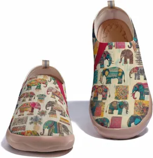 Women's Sneakers Casual Travel Walking Loafers Lightweight Knitted Slip On Shoes