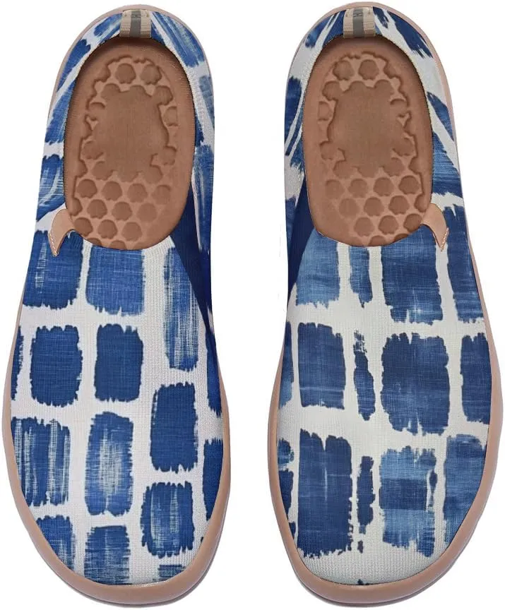 Women's Sneakers Lightweight Knitted Slip On Shoes Casual Travel Walking Loafers