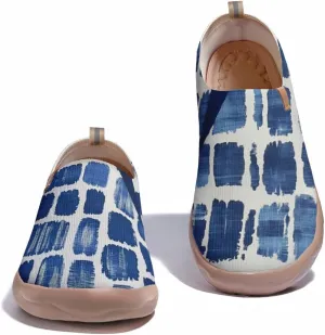 Women's Sneakers Lightweight Knitted Slip On Shoes Casual Travel Walking Loafers