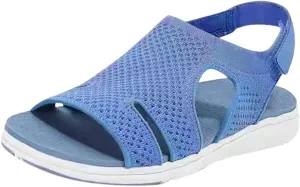 Womens Sport Water Sandals Quick Drying Hiking Shoes Arch Support Comfortable Outdoor Wedding Footwear Summer Beach Casual Flip Flops Orthopedic Shoes for Women